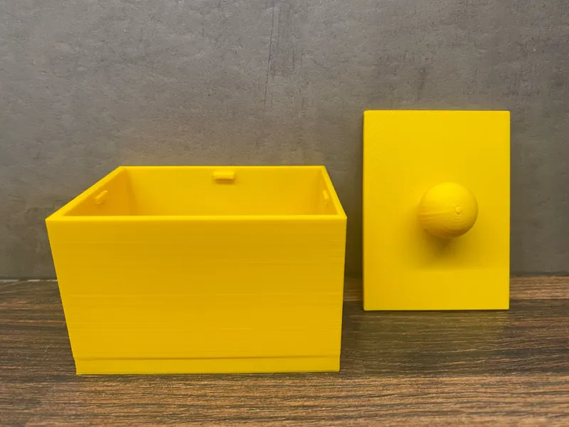 small, sleek box