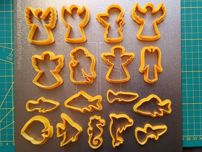 Mini cookie cutter two washers