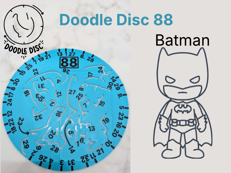 Doodle Disc 88 Batman