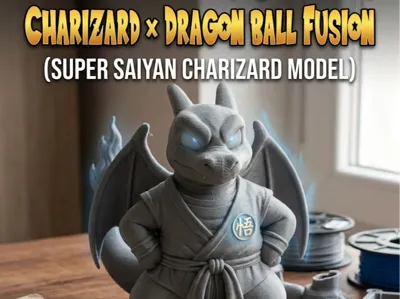 Charizard x Dragon Ball Fusion (Z-Warrior Saiyan)