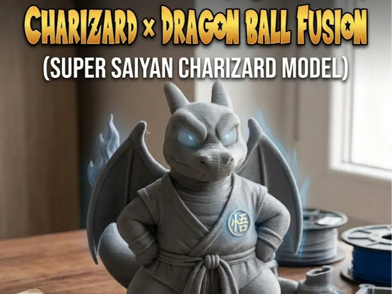 Charizard x Dragon Ball Fusion (Z-Warrior Saiyan)