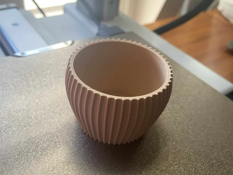 Small Striped Cup/Vase