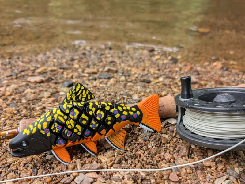 Articulated Brook Trout