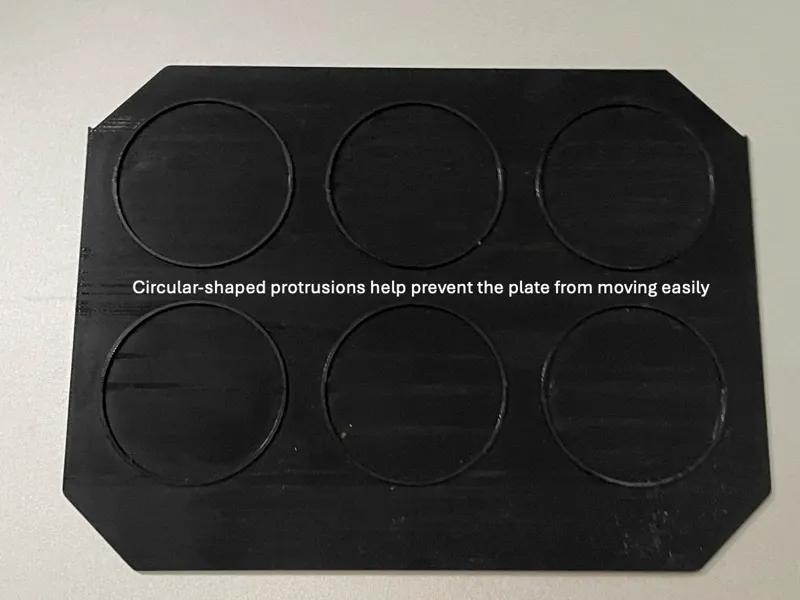 Coverslip chamber v2 tray