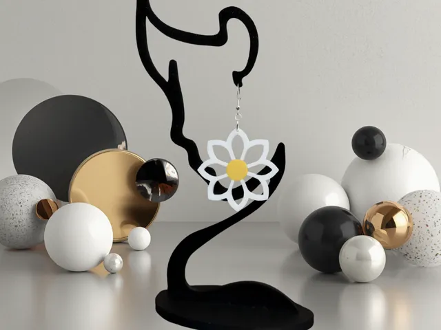 Spring Flower Earrings