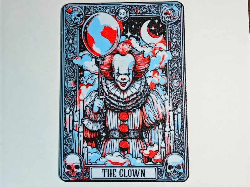 Pennywise The Clown-Ornate Tarot Card 