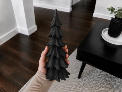 Estante o repisa: Simple Modern Layered Christmas Tree — referencia de MakerWorld