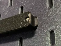 Barre porte-clips pour panneau IKEA Skadis — photo 4