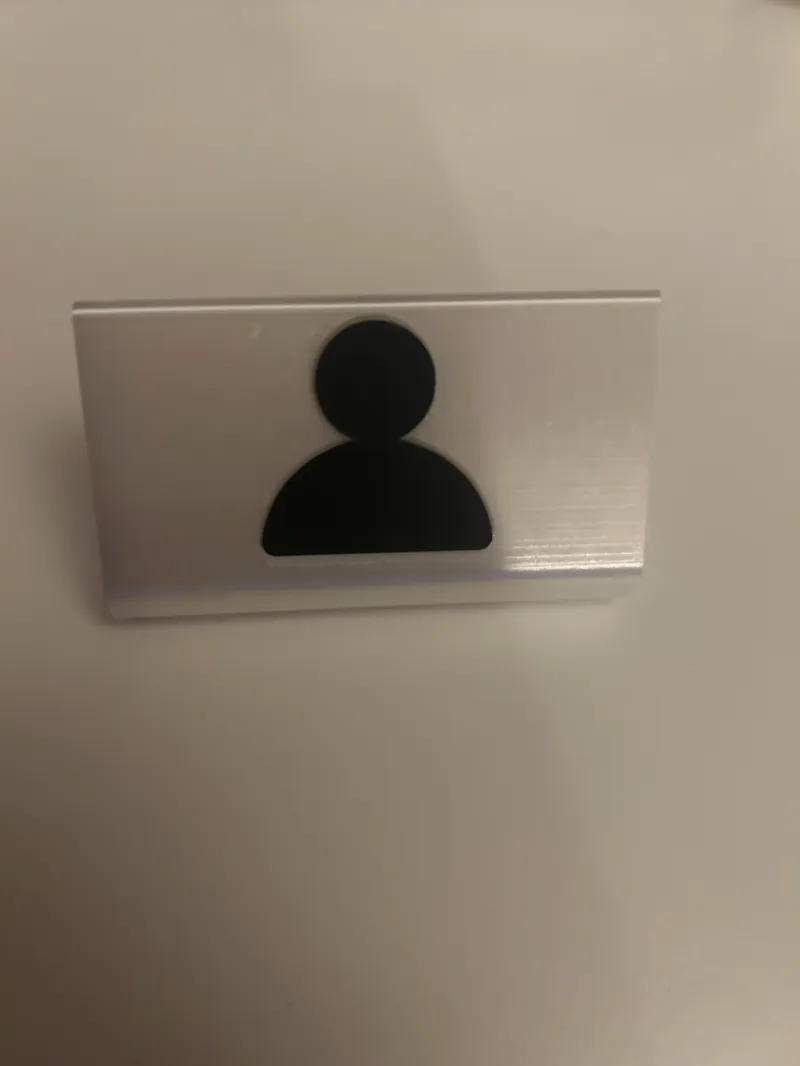 NFC contact card