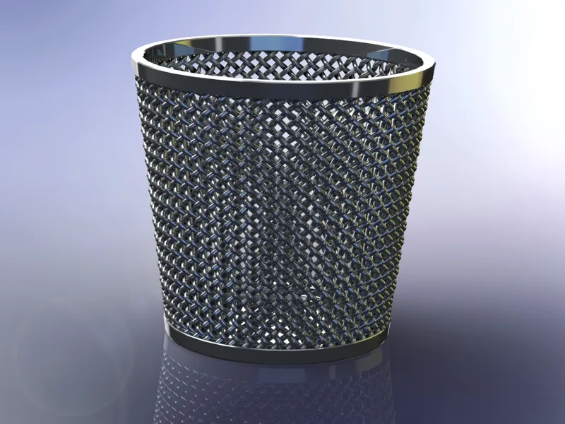 Container Round 100mm dia x 100mm tall