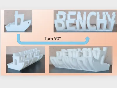 Benchy illusion