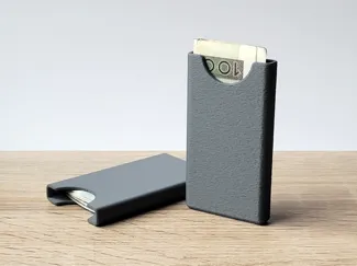 Slim wallet for bills