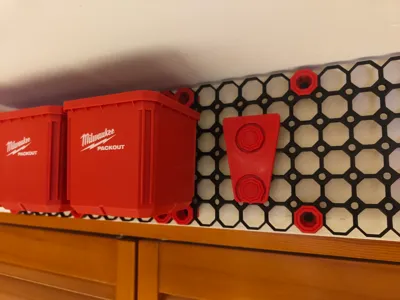 Milwaukee Packout bin mount for Multiboard