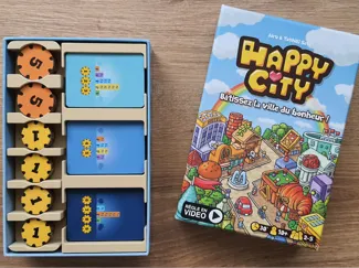 Insert boite de jeu "Happy City"