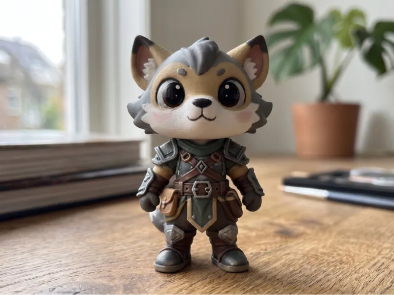 Fantasy Fox Adventurer