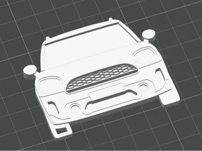 Mini Countryman Cooper S keychain