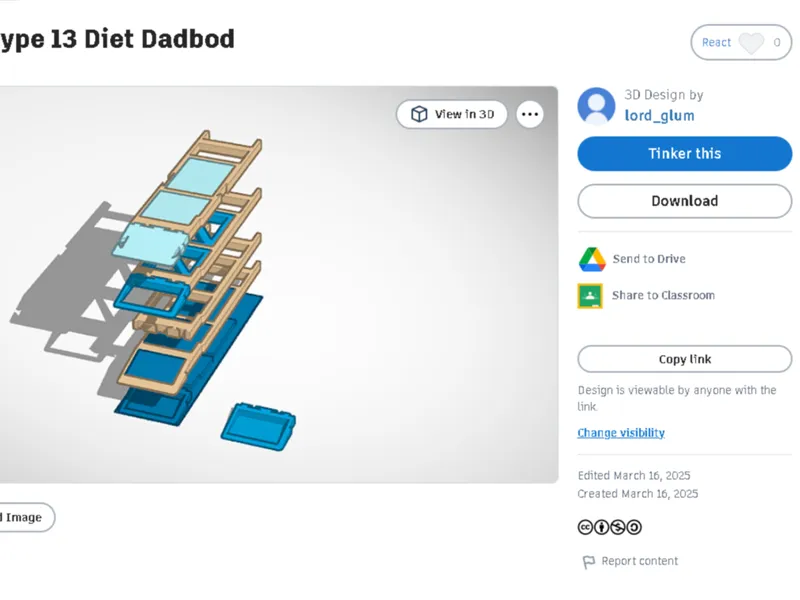 Modular Pinewood Derby Car System STEM Tinkercad