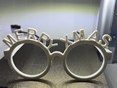 Christmas glasses