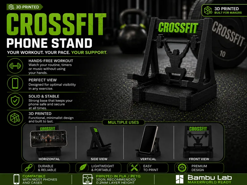 CrossFit Phone Stand