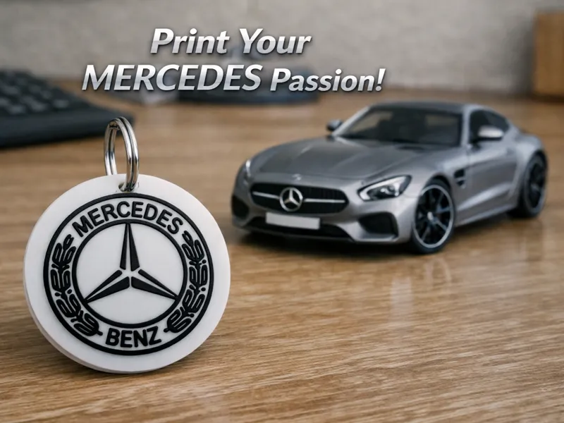 Mercedes - Keychain