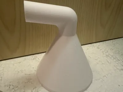 Funnel with bend 