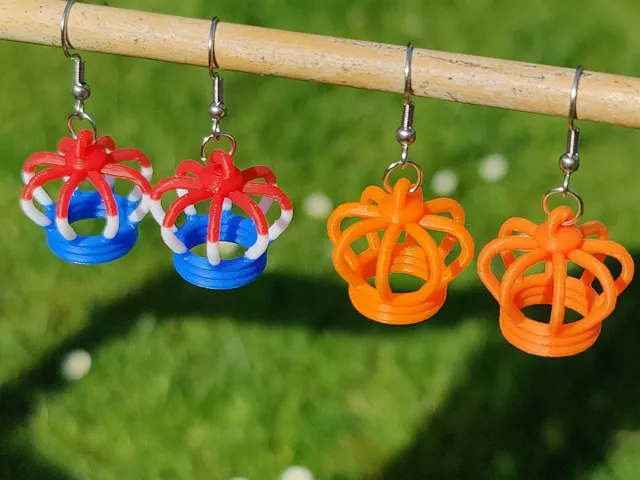Crown Earring