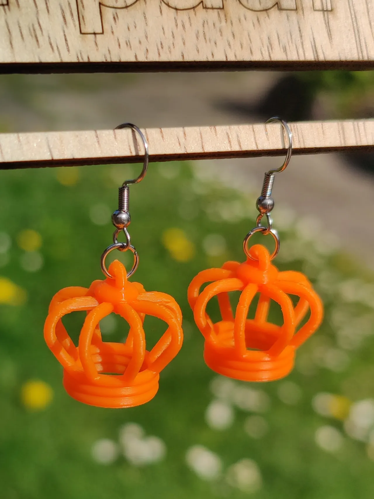 Crown Earring view 4