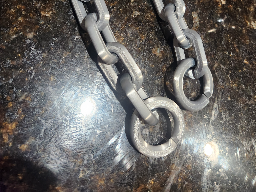 Large ring for Hype chain, w/ chain