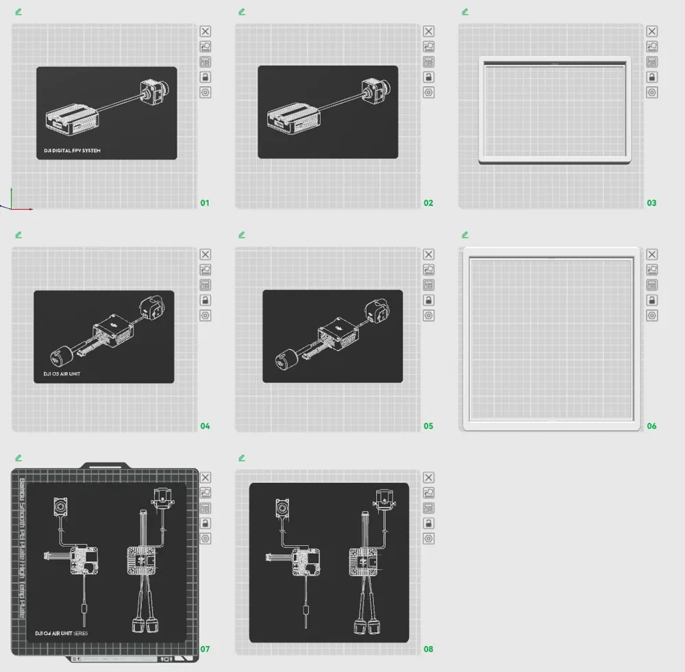 DJI Air Unit - FPV System Patent Art - Free 3D Print Model - MakerWorld