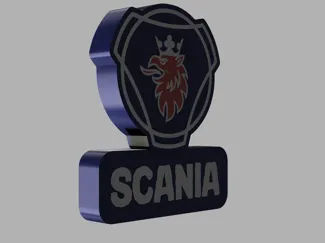 Scania lightbox