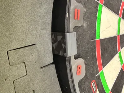 Magnetic Dart Number Ring Holder