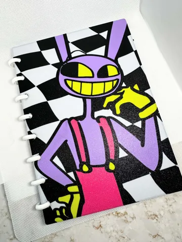 Modelo para impresión 3D: The Digital Circus Notebook Gift Jax — vista de referencia 4