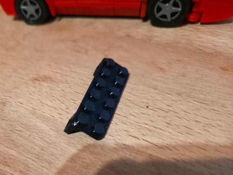 Klemmbaustein - VW Corrado MOC - Tür Platte