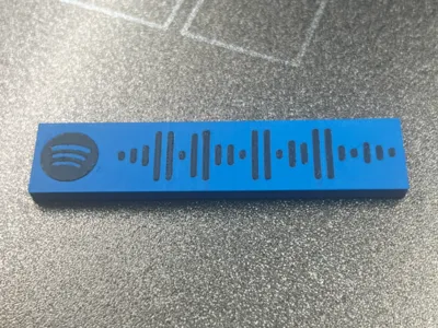 SZA-Snooze scannable Spotify keychain