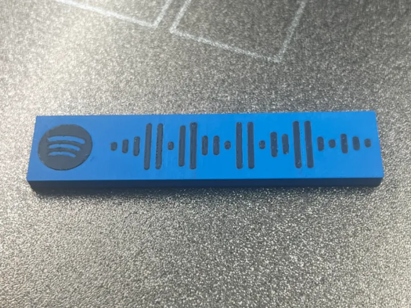 SZA-Snooze scannable Spotify keychain