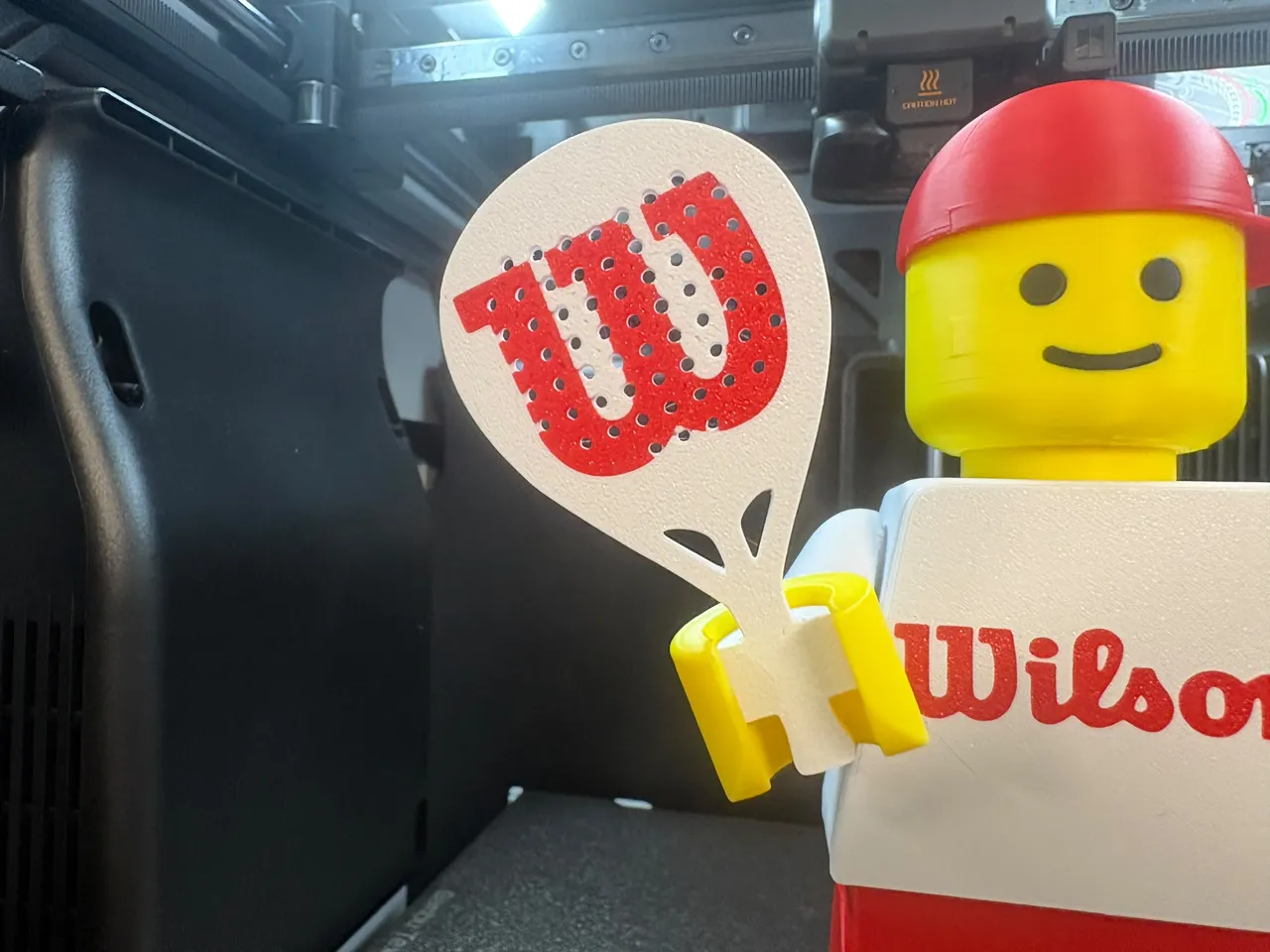 Wilson Padelschläger für 20cm Brickman Figuren view 2
