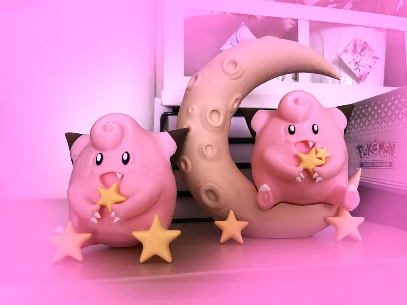 Clefairy Catching Stars – figure /AMS/
