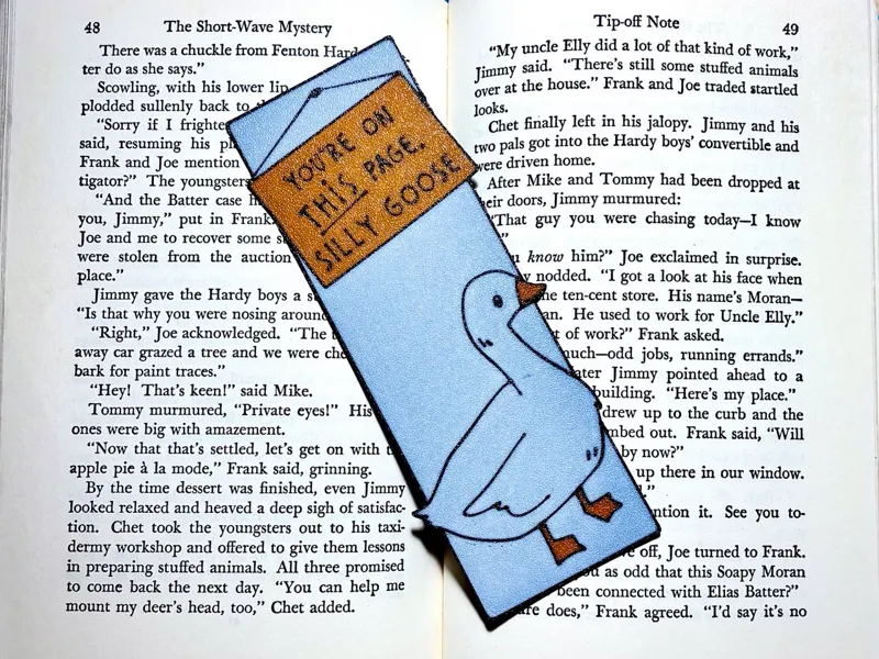 Silly Goose Bookmark