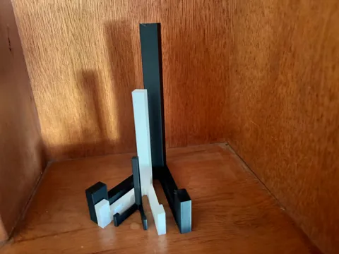 Simple Display Stand Parametric Fully Customizable view 2
