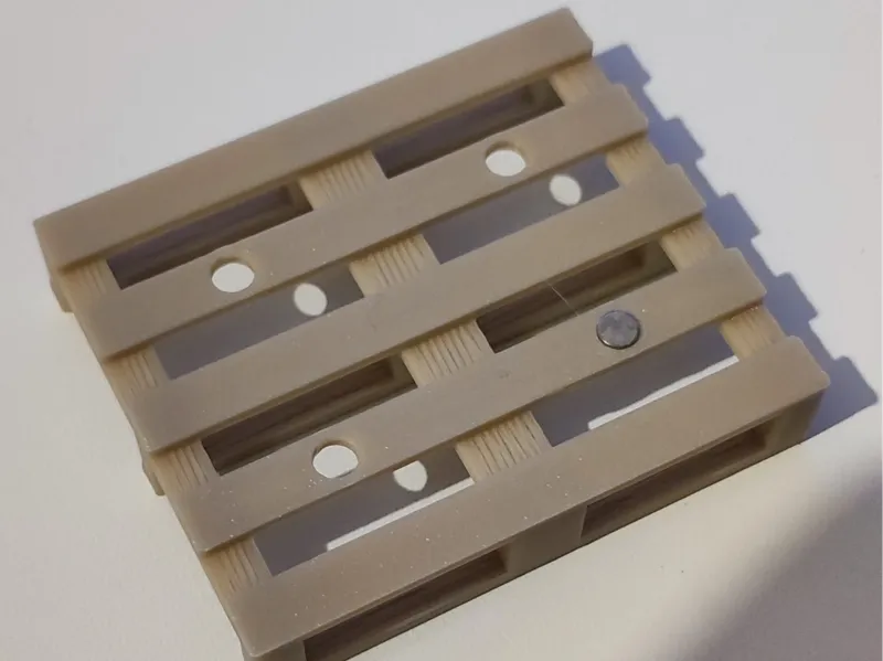 Pallet & Boxes with holes for Cyberbrick Forklift