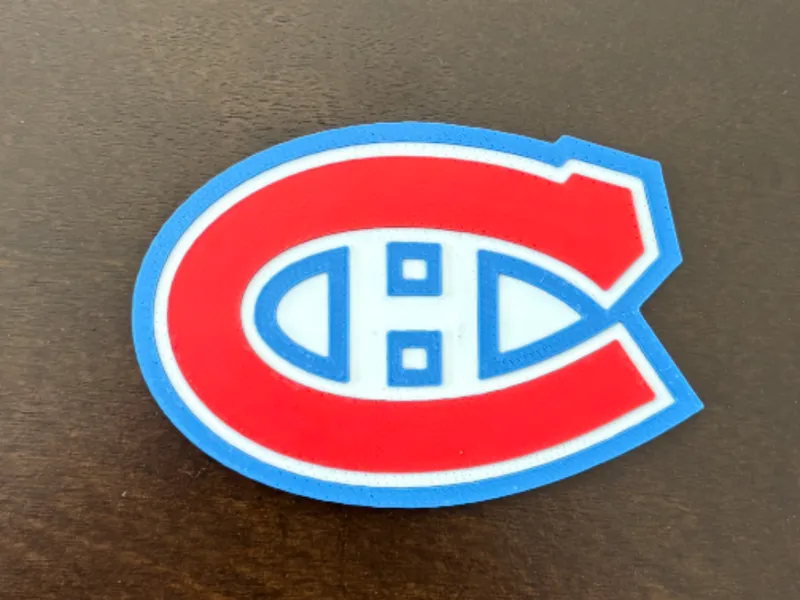 Montreal Canadiens 3D Wall Logo