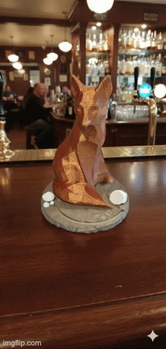 Foxes Bow Bottle Holder