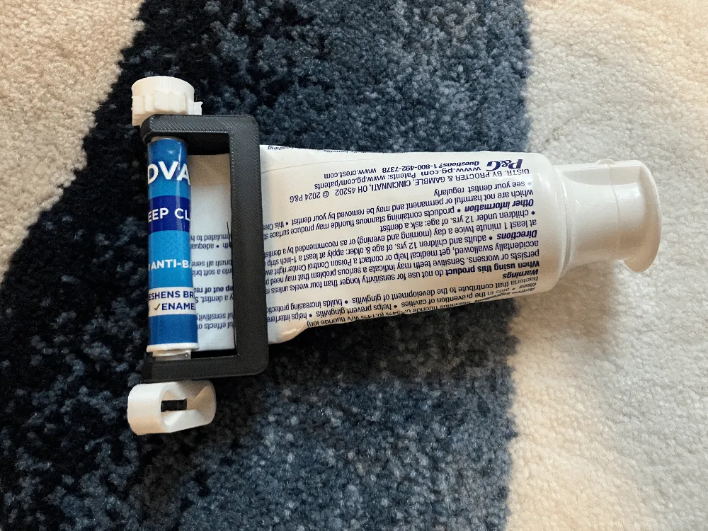 Toothpaste Squeezer V4 - Free 3D Print Model - MakerWorld