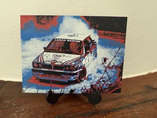 Lancia Delta Integrale HueForge