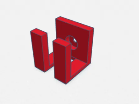 LAN Cable wall mount