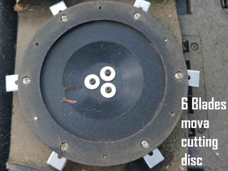 6 Blades Mova cutting disc