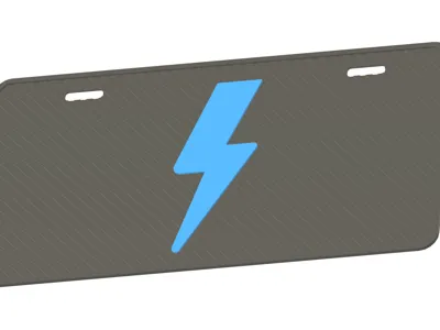Ford F-150 Lighting License Plate 