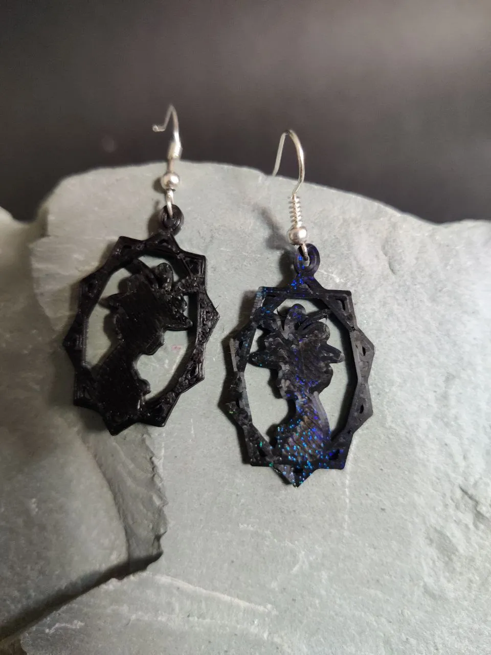 Victorian Elegance Cameo Earring view 2