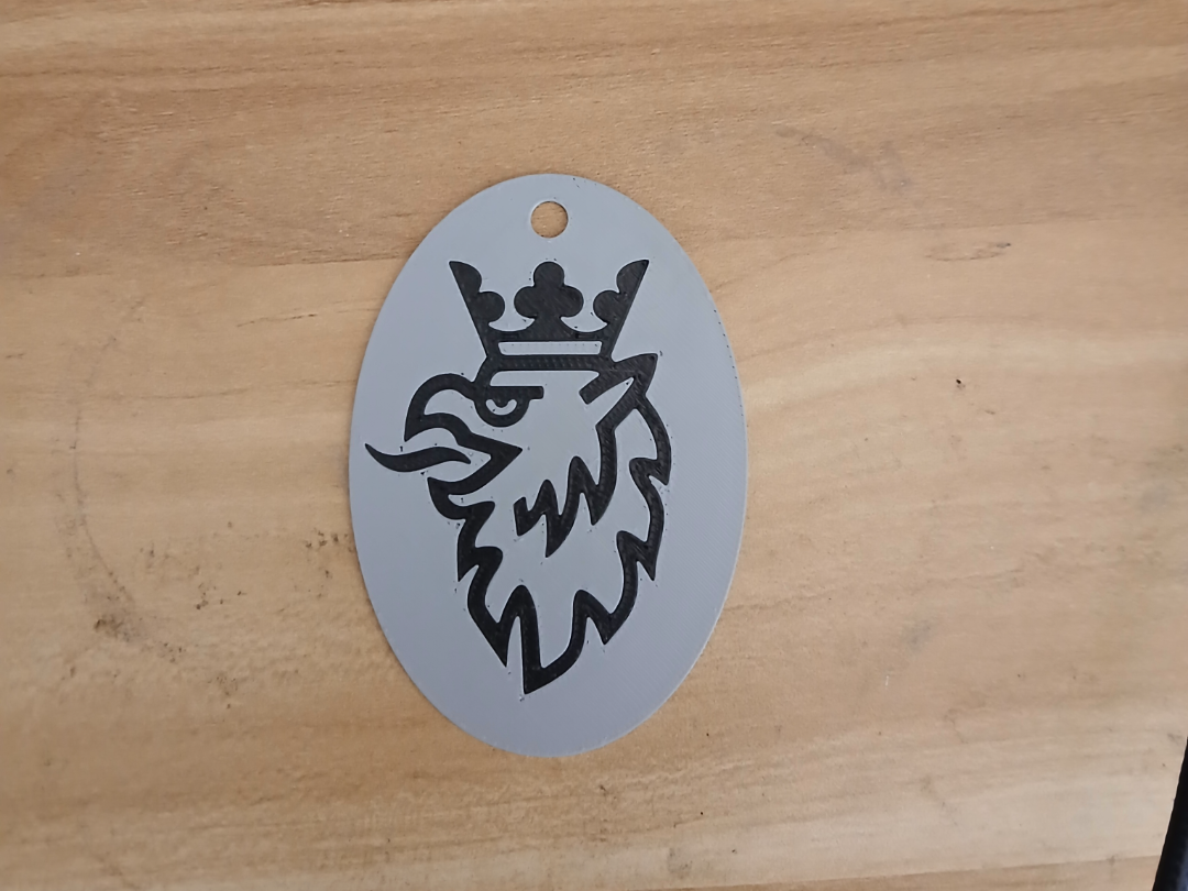 Saab Logo Keychain (Fast + Low Filament Cost
