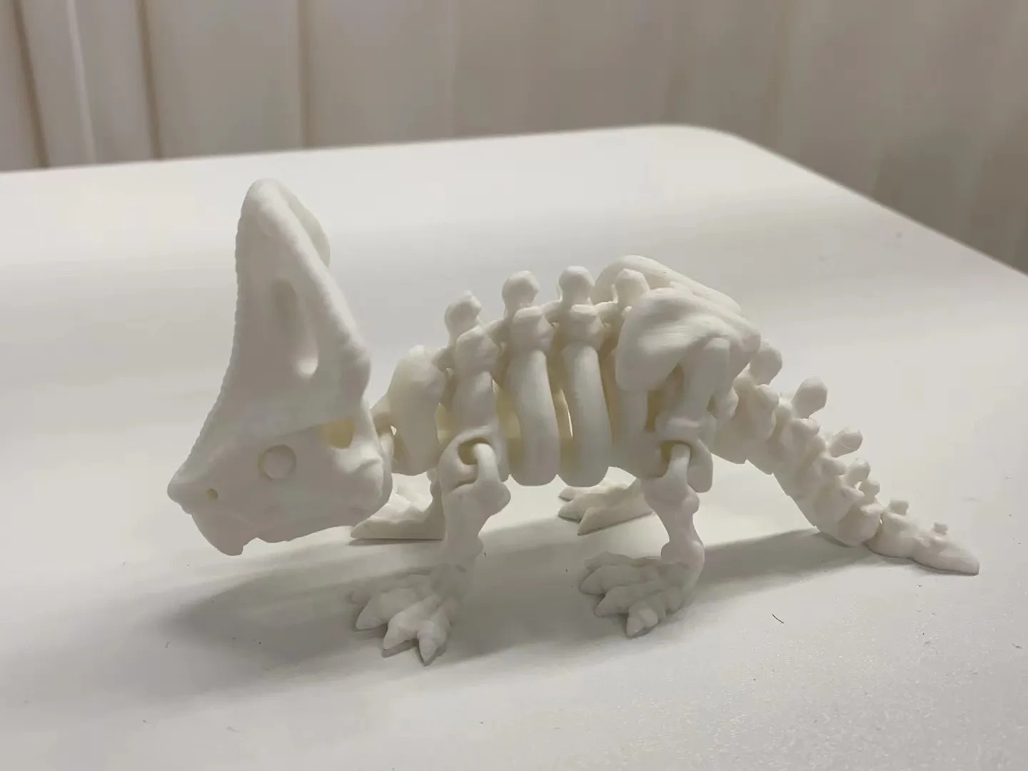 Miniatura 2 do modelo 3D 可活动-圆角恐龙